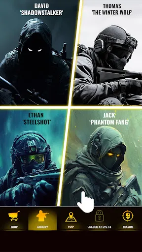 Gameplay screenshot 2 from Sniper Area: Sniper shooter - Action game